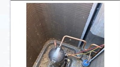 AC Cleaning - BEFORE Photo