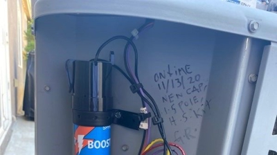 Wire Management - AFTER Photo