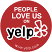 People Love Us on Yelp Badge